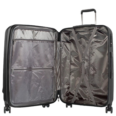 Heys Vantage Smart Access - 4 - Rollen - Trolley L 76 cm erw. (schwarz) - Markenkoffer