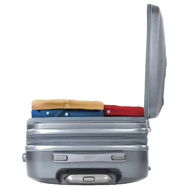 Heys Vantage Smart Access - 4-Rollen-Trolley M 66 cm erw. (slate blue) - Ansicht 6
