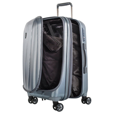 Heys Vantage Smart Access - 4-Rollen-Trolley M 66 cm erw. (slate blue) - Ansicht 3