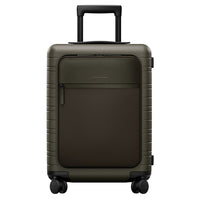 Horizn Studios M5 Essential - 4 - Rollen - Kabinentrolley mit Vortasche S 55 cm (dark olive) - Markenkoffer