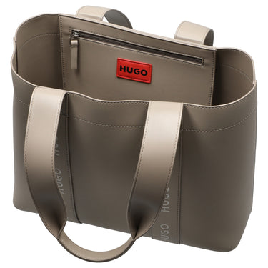 HUGO Becky UP Tote SM - Shopper 34.5 cm (light beige) - Markenkoffer