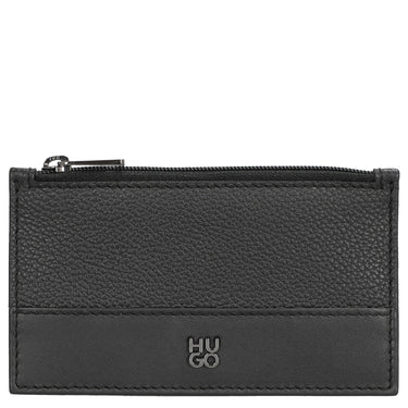 HUGO Quantic Zip - Kreditkartenetui 4cc 12.5 cm (black) - Markenkoffer