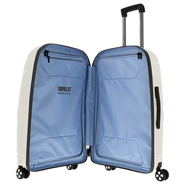 Impackt IP1 - 4 - Rollen - Trolley 67 cm M (Polar white) - Markenkoffer