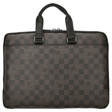 Joop Cortina Piazza Janus - Aktentasche 14" 38 cm (seal brown) - Markenkoffer