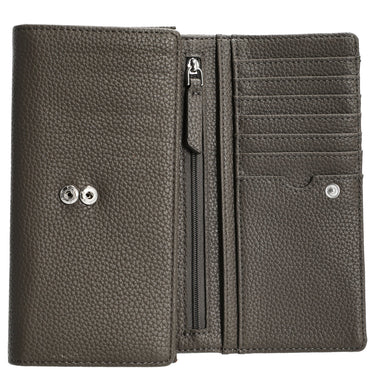 Joop Jeans Women Lettera 1.0 Europa - Geldbörse 10cc 18.5 cm RFID (grey) - Markenkoffer