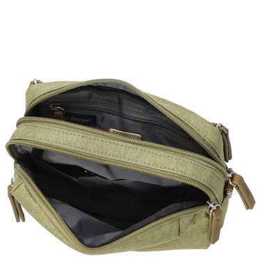 Jost Bergen Crossover - Umhängetasche 19 cm (olive) - Markenkoffer