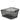 KLICKfix City II - Hinterradkorb (inkl. KLICKfix Korbklip) 41 cm (black) - Markenkoffer