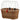 KLICKfix Doggy Basket 40 - Hundefahrradkorb (Korbklip) 52 cm (braun) - Markenkoffer