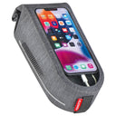 KLICKfix Framebag Phone Waterproof - Handytasche 21 cm (grau) - Markenkoffer