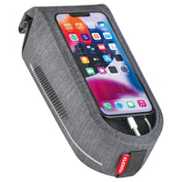 KLICKfix Framebag Phone Waterproof - Handytasche 21 cm (grau)