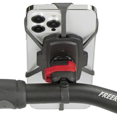 KLICKfix PhonePad Smartphone - Halterung inkl. Quad Mini Adapter 11 cm (black) - Markenkoffer