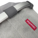 KLICKfix reisenthel Bikebasket 15 - Lenkerkorb 35 cm (heringbone grey) - Markenkoffer