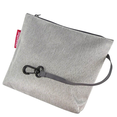 KLICKfix reisenthel Bikebasket 15 - Lenkerkorb 35 cm (heringbone grey) - Markenkoffer