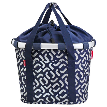 KLICKfix reisenthel Bikebasket 15 - Lenkerkorb 35 cm (signature navy) - Markenkoffer