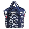KLICKfix reisenthel Bikebasket 15 - Lenkerkorb 35 cm (signature navy)