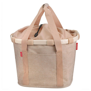 KLICKfix reisenthel Bikebasket 15 - Lenkerkorb 35 cm (twist coffee) - Markenkoffer