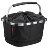 KLICKfix reisenthel Carrybag GT 24 - Gepäckträgerkorb (UniKlip 2) (schwarz)