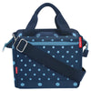 KLICKfix reisenthel Roomy 4 - Bolsa de manillar 24 cm (puntos mezclados azul)
