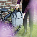 KLICKfix reisenthel Roomy GT 12 - Hinterradtasche 40 cm (twist silver) - Markenkoffer