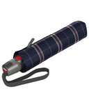 Knirps T.200 M Duomatic - Taschenschirm Regenschirm (check black/white) - Markenkoffer