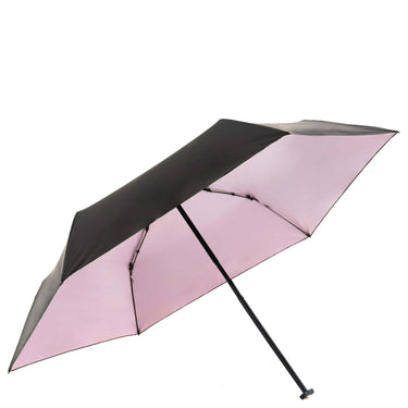 Knirps US.050 Ultra Light Slim Manual - Taschenschirm Regenschirm (black with rose coating) - Markenkoffer