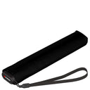 Knirps US.050 Ultra Light Slim Manual - Taschenschirm Regenschirm (black with rose coating) - Markenkoffer
