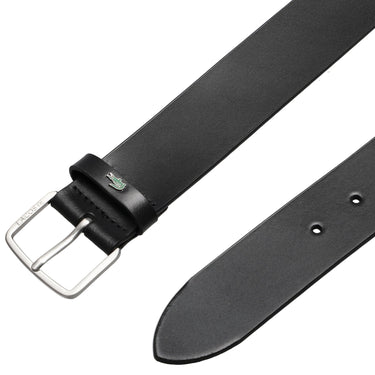 Lacoste Accessoire - Gürtel 4 cm Leder (black, 115 cm) - Markenkoffer