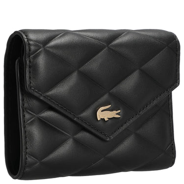 Lacoste Billfold Compact Wallet - Geldbörse 6cc 11.5 cm (noir) - Markenkoffer