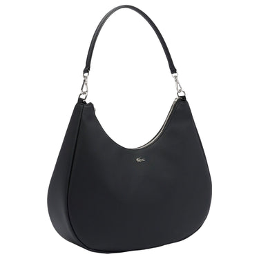Lacoste Daily City Hobo Bag - Schultertasche 23 cm (noir) - Markenkoffer
