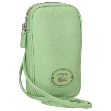 Lacoste Origin Croc - Handytasche mit Kontrast - Krokodil 17 cm (asch) - Markenkoffer