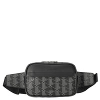 Lacoste The Blend - Gürteltasche 23 cm (monogram noir gris) - Markenkoffer