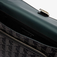Lacoste The Blend Messenger - Umhängetasche L 29 cm (monogram noir gris) - Ansicht 4