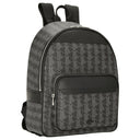 Lacoste The Blend - Rucksack aus Canvas 40 cm (allover monogram black) - Markenkoffer