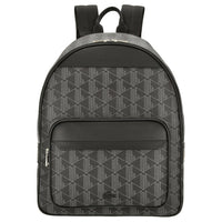 Lacoste The Blend - Rucksack aus Canvas 40 cm (allover monogram black) - Markenkoffer