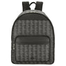 Lacoste The Blend - Rucksack aus Canvas 40 cm (allover monogram black) - Markenkoffer