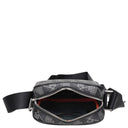 Lacoste The Blend - vertical Umhängetasche 21.5 cm (monogram noir gris) - Markenkoffer