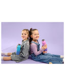 Lässig Double Walled Bottle Stainless Steel Unique - Trinkflasche 460ml (Unique Gradient Purple) - Markenkoffer