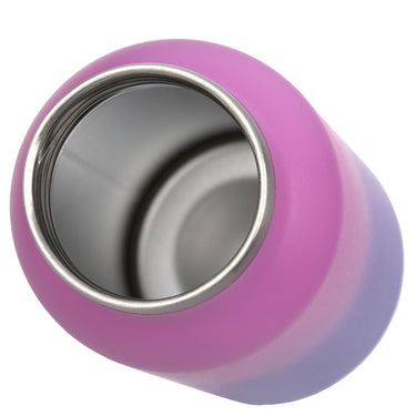 Lässig Double Walled Bottle Stainless Steel Unique - Trinkflasche 460ml (Unique Gradient Purple) - Markenkoffer