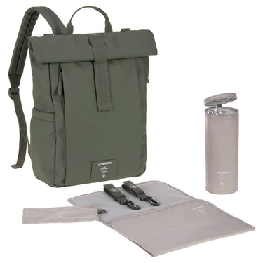 Lässig Green Label Rolltop Up - Wickelrucksack 42 cm (olive) - Markenkoffer