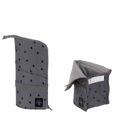 Lässig School Set Boxy Unique - Schulranzen Set 7tlg. (Speckles Anthracite) - Markenkoffer