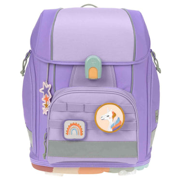Lässig School Set Boxy Unique - Schulranzen Set 7tlg. (Violet/Lavender) - Markenkoffer