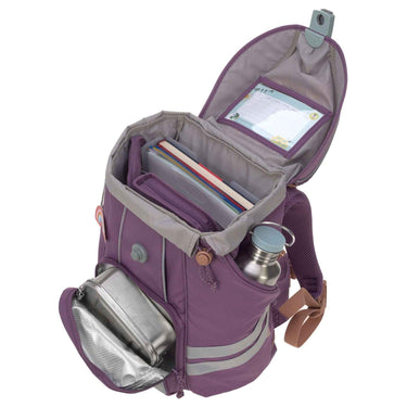Lässig School Set Flexy Unique - Schulranzen Set 7tlg. (Purple) - Markenkoffer