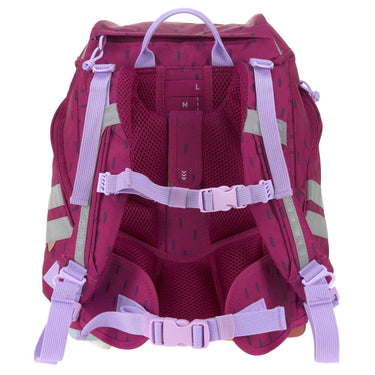 Lässig School Set Flexy Unique - Schulranzen Set 7tlg. (Speckles Berry) - Markenkoffer