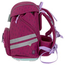 Lässig School Set Flexy Unique - Schulranzen Set 7tlg. (Speckles Berry) - Markenkoffer