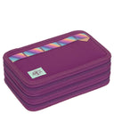 Lässig School Triple Pencil Case - Mäppchen (Unique Lilac)