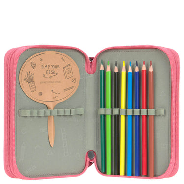 Lässig School Triple Pencil Case - Mäppchen (Unique Pink) - Ansicht 5