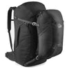 Lowe Alpine Escape Tour ND50+15 - Mochila de viaje para mujer 60 cm (color: negro, talla: S)