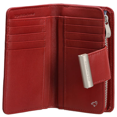 Mandarina Duck Hera 3.0 Börse mit Druckknopf 8cc 14 cm (red) - Markenkoffer