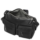 Mandarina Duck Hunter Umhängetasche 28 cm (black) - Markenkoffer