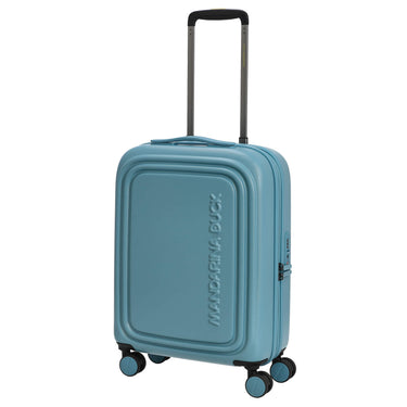 Mandarina Duck Logoduck+ - 4 - Rollen - Kabinentrolley 52 cm erw. (aqua) - Markenkoffer